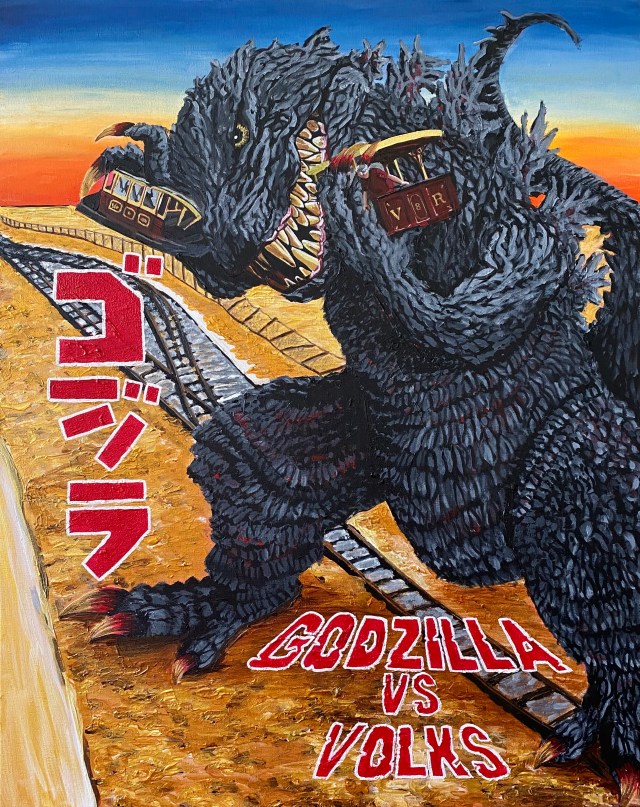 ゴジラ-GODZILLA-VS Godzilla vs Volks ゴジラ – Ian Leaver-Blaxstone