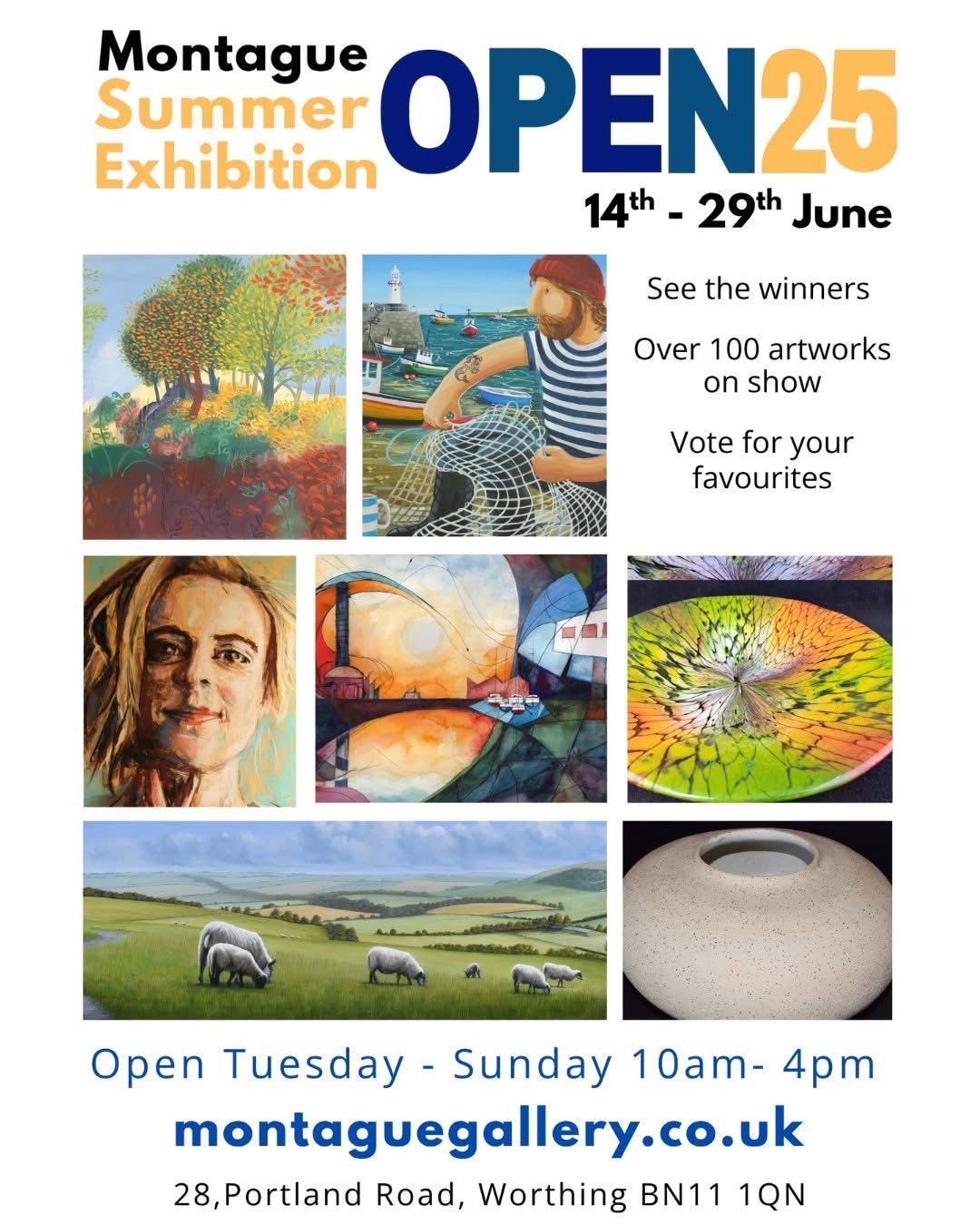 OPEN25 Summer Exhibition, Montague&nbsp;Gallery