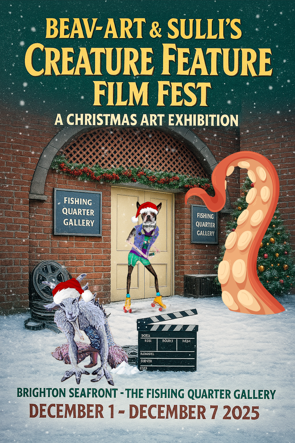 Come one, come all, to Beav-Art & Sulli’s Creature Feature Film Fest Art&nbsp;Exhibition