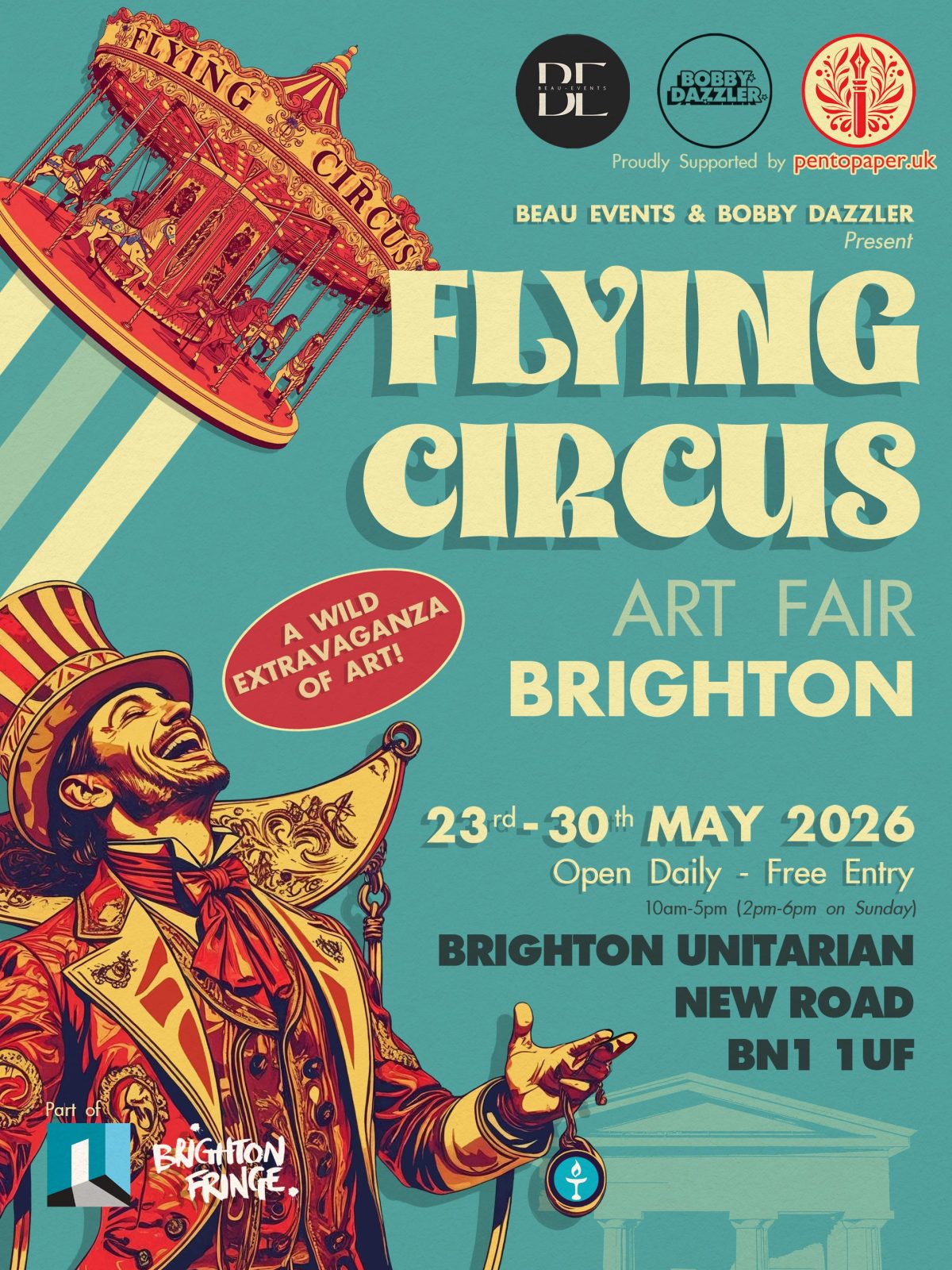 Flying Circus Art Fair&nbsp;Brighton
