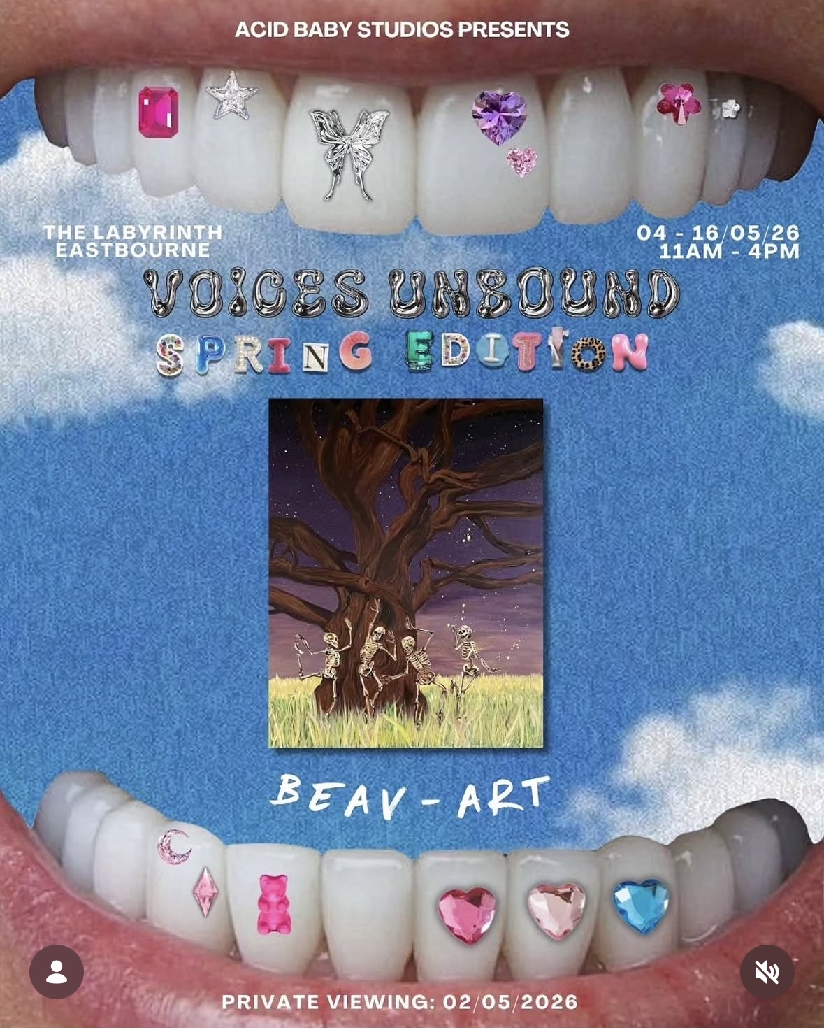 Acid Baby Studios Presents: Voices Unbound Spring Edition&nbsp;Exhibition